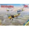 ICM WWII training biplanes (Bücker Bü 131D, DH.82A Tiger Moth, Stearman PT-17) 1:32 (32039)