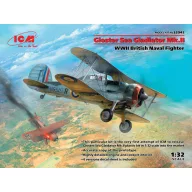   ICM Gloster Sea Gladiator Mk.II , WWII British Naval Fighter 1:32 (32042)