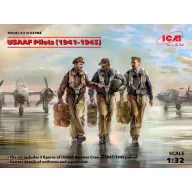 ICM USAAF Pilots (1941-1945) (3 figures) 1:32 (32104)