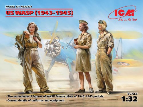 ICM US WASP (1943-1945) (3 figures) 1:32 (32108)