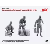   ICM German Luftwaffe Ground Personnel(1939-1945)(3 figures) 1:32 (32109)