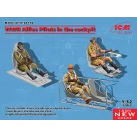   ICM WWII Allies Pilots in the cockpit (British,Amarican,Soviet)(100%new molds) 1:32 (32112)