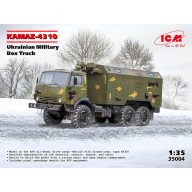 ICM KAMAZ-4310, Ukrainian Military Box Truck 1:35 (35004)