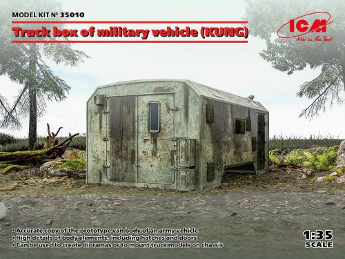 ICM Truck box of military vehicle (KUNG) 1:35 (35010)