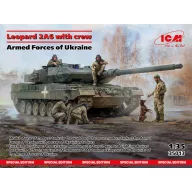   ICM Leopard 2A6 of the Armed Forces of Ukraine with crew 1:35 (35013)