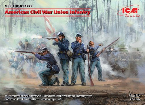 ICM American Civil War Union Infantry 1:35 (35020)