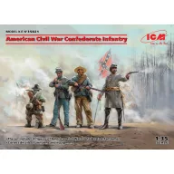 ICM American Civil War Confederate Infantry 1:35 (35021)