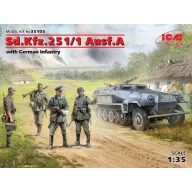 ICM Sd.Kfz.251/1 Ausf.A with German Infantry 1:35 (35103)