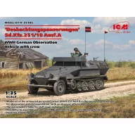   ICM 'Beobachtungspanzerwagen' Sd.Kfz.251/18 Ausf.A, WWII German Observation Vehicle with crew 1:35 (35105)