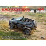 ICM Sd.Kfz. 247 Ausf.B with Crew 1:35 (35111)