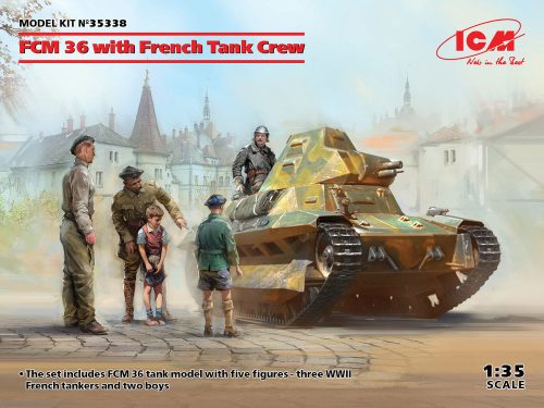 ICM FCM 36 with French Tank Crew 1:35 (35338)