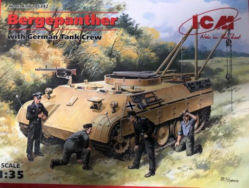 ICM Bergepanther mit Panzerbesatzung 1:35 (35342)