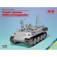   ICM Prost!Between Battles on Bergepanther(WWII German Tankmen with Bergepanther 1:35 (35343)