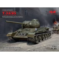 ICM T-34-85, WWII Soviet Medium Tank 1:35 (35367)