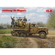   ICM Achtung! Sie fliegen! (Sd.Kfz.3b with 2 cm Flak 38 and crew) 1:35 (35407)