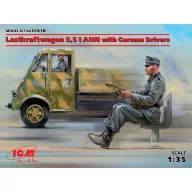   ICM Lastkraftwagen 3,5t AHN w.German Drivers Limited 1:35 (35418)