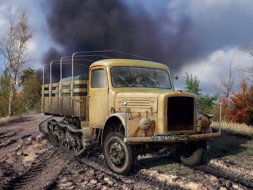 ICM KHD S3000/SS M Maultier WWII German Semi-Tracked Truck 1:35 (35453)