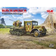 ICM Sd.Kfz.3b with Flak 38 AA Gun 1:35 (35455)
