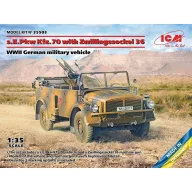   ICM s.E.Pkw Kfz.70 with Zwillingssockel 36, WWII German military vehicle 1:35 (35503)