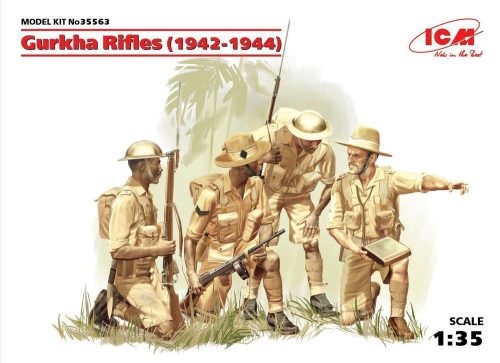 ICM Gurkha Rifles (1944) (4 figures) 1:35 (35563)