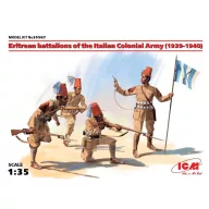   ICM Eritrean battalions of the Italian Army (1939-1940) 4 figures 1:35 (35567)