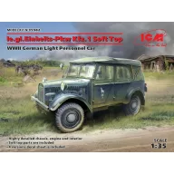   ICM le.gl.Einheitz-Pkw Kfz.1 Soft Top,WWII German Light Personnel Car 1:35 (35582)