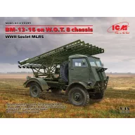   ICM BM-13-16 on W.O.T. 8 chassis, WWII Soviet MLRS 1:35 (35591)