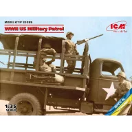   ICM WWII US Military Patrol (G7107 with MG M1919A4) 1:35 (35599)
