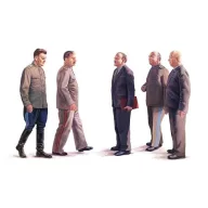 ICM Stalin & Co. (5figures) 1:35 (35613)