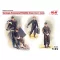 ICM German Armoured Vehicle Crew 1941-1942 4 figures and cat 1:35 (35614)