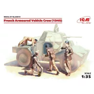 ICM French Armoured Vehicle Crew 1940 1:35 (35615)