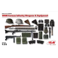 ICM WWII German Infantry W&E 100% new molds 1:35 (35638)