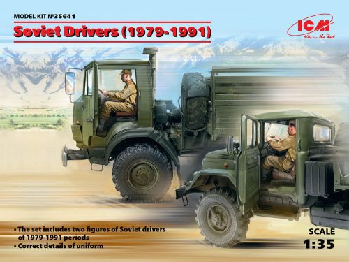 ICM Soviet Drivers(1979-1991)(2 Figures) 1:35 (35641)