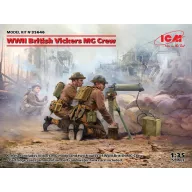   ICM WWII British Vickers MG Crew(Vickers MG & 2 figures) 1:35 (35646)
