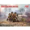 ICM WWII British Vickers MG Crew(Vickers MG & 2 figures) 1:35 (35646)
