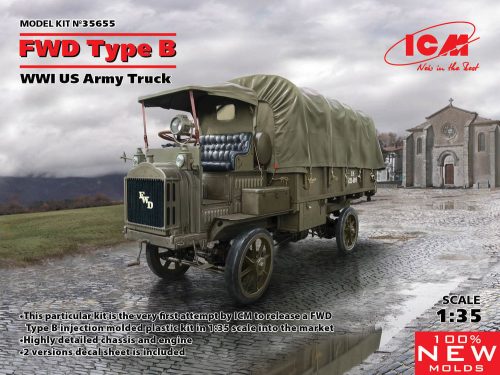 ICM FWD Type B, WWI US Army Truck 1:35 (35655)