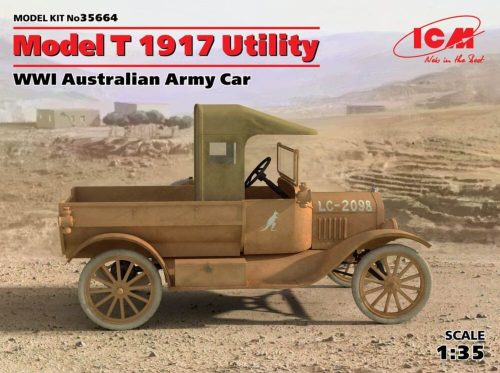 ICM Model T 1917 Utility WWI Australian Army Car 1:35 (35664)