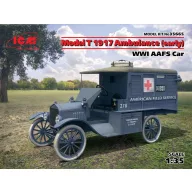 ICM Model T 1917 Ambulance(early)WWI AAFScar 1:35 (35665)