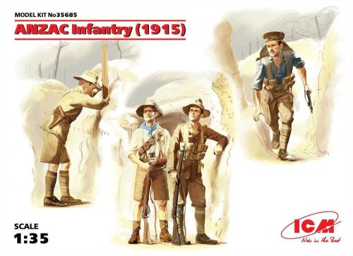 ICM ANZAC Infantry 1915 1:35 (35685)