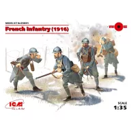 ICM French Infantry 1916 1:35 (35691)