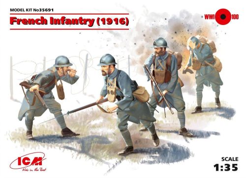 ICM French Infantry 1916 1:35 (35691)