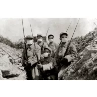 ICM French Infantry in Gas Masks 1918 1:35 (35696)