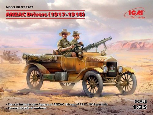 ICM ANZAC Drivers (1917-1918)(2 figures) 1:35 (35707)