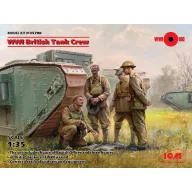 ICM WWI British Tank Crew (4 figures) 1:35 (35708)