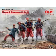 ICM French Zouaves (1914) (4 figures) 1:35 (35709)
