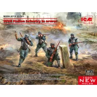 ICM WWI Italian Infantry in armor 1:35 (35721)