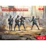 ICM WWI German Infantry in rmor 1:35 (35722)