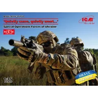   ICM Quietly came,quietly went.Special Operations Forces of Ukraine(4 fig)new molds 1:35 (35752)