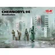 ICM Chernobyl4. Deactivators (4 figures) 1:35 (35904)