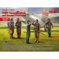   ICM Japanese pilots and Ground Personnel WWII (100% new molds) 1:48 (48053)